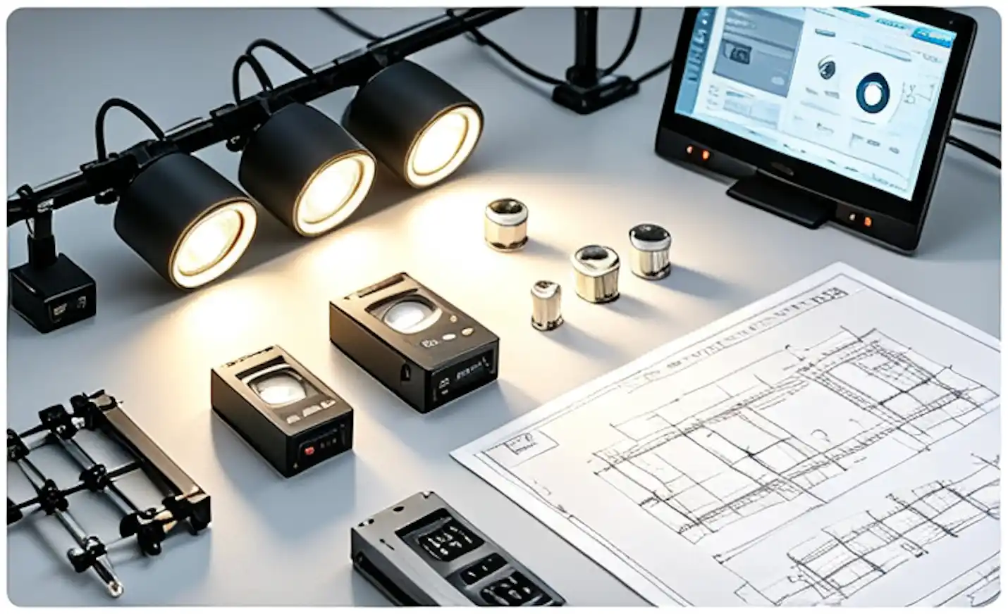Lumin Light automated SMT production line for artificial skylight and circadian lighting manufacturing